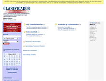 Tablet Screenshot of clasificados.peru-travesti.com